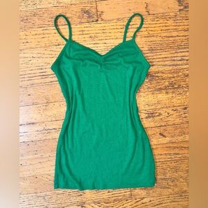 No Boundaries Emerald Green Camisole Tank Top ~ Size S